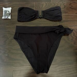 Zimmermann Bandeau Bikini top & Separates Scarf bottom